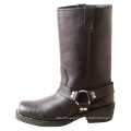 Classic Leather upper Men's Motorcycle boot